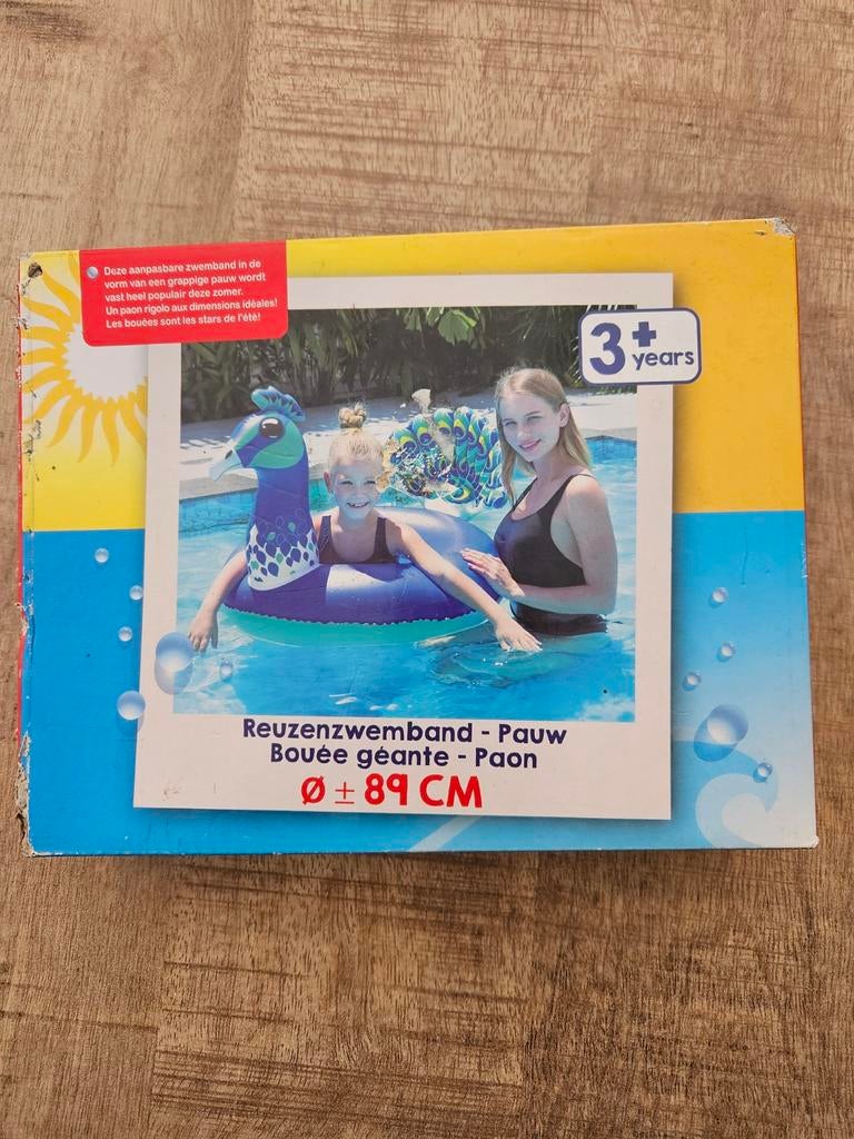 Reuzenzwemband Pauw - Ø 89 CM, Ophalen of Verzenden, Nieuw