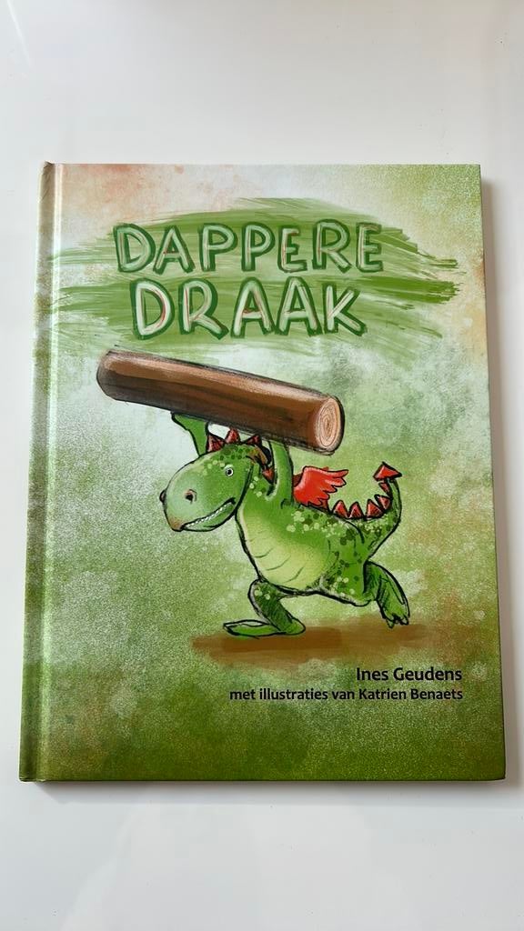 Prentenboek, Dappere Draak, over faalangst en dapper zijn, Boeken, Ophalen of Verzenden, Gelezen