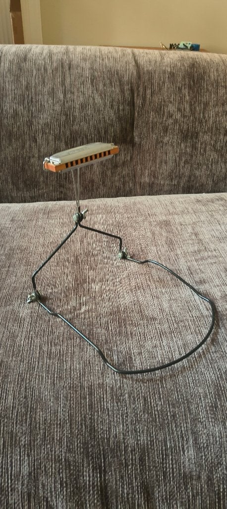 Mondharmonica houder, Ophalen of Verzenden, Gebruikt