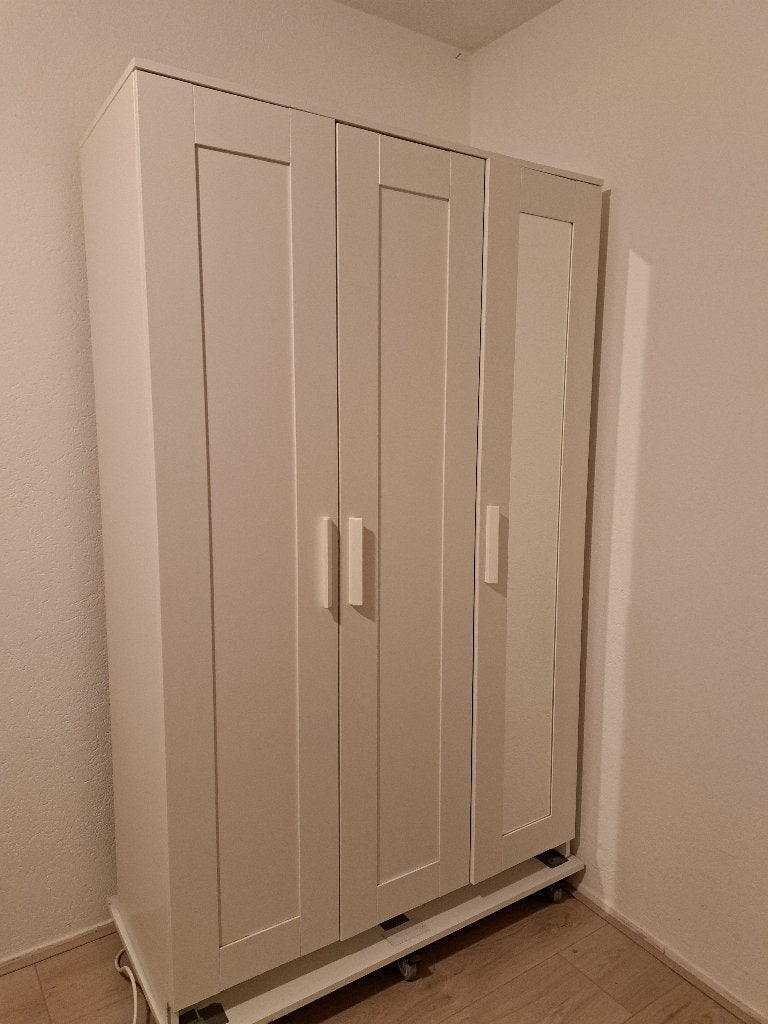 2 Kledingkasten met 3 deuren, Huis en Inrichting, Kasten | Kledingkasten, Ophalen, 100 tot 150 cm, Zo goed als nieuw, 150 tot 200 cm