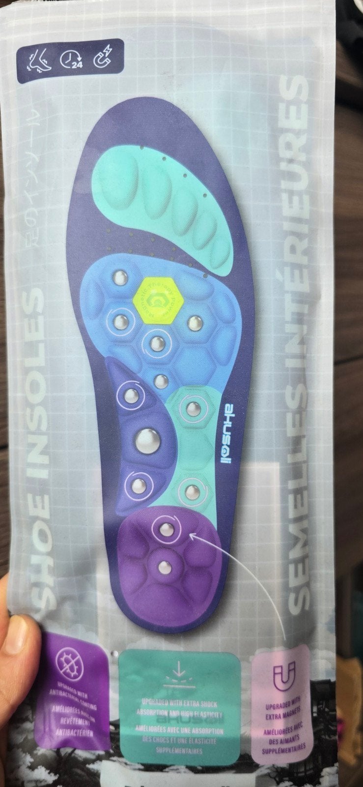 Nieuwe inlegzolen met magneten, maten 42-46, Ophalen of Verzenden, Nieuw