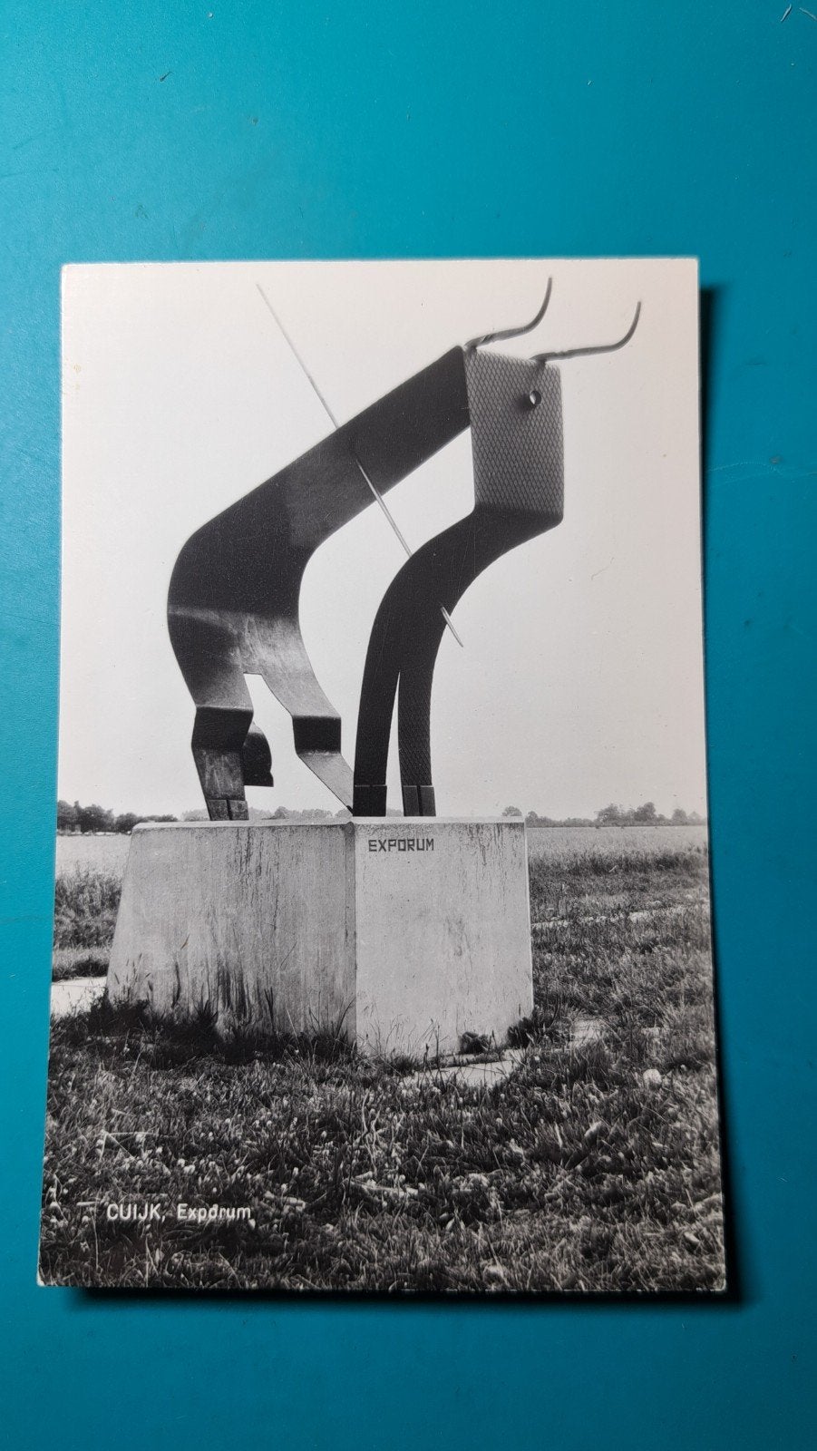 Cuijk Exporum monument, Ophalen of Verzenden, 1960 tot 1980, Ongelopen, Noord-Brabant