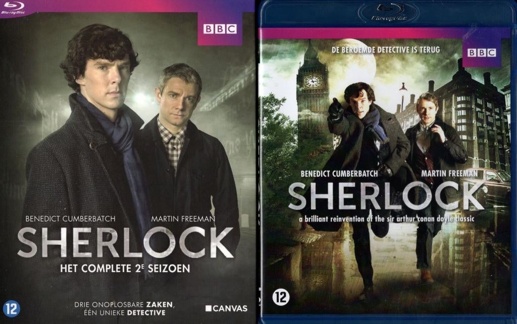 Sherlock seizoen 1, en 2 - IMDB 9.1 - NL uitgave, Cd's en Dvd's, Verzenden, Zo goed als nieuw, Info@dfw.nl, Dutch Filmworks B.V.