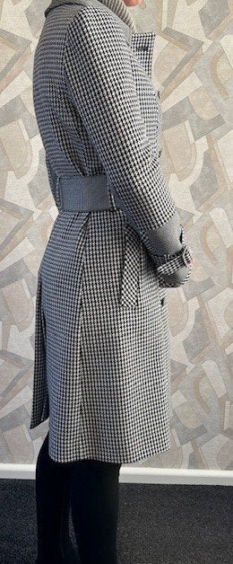Tommy Hilfiger Zendaya Pied-De-Poule Trenchcoat Maat 6 / XS, Nieuw, Maat 34 (XS) of kleiner, Tommy Hilfiger, Meerkleurig