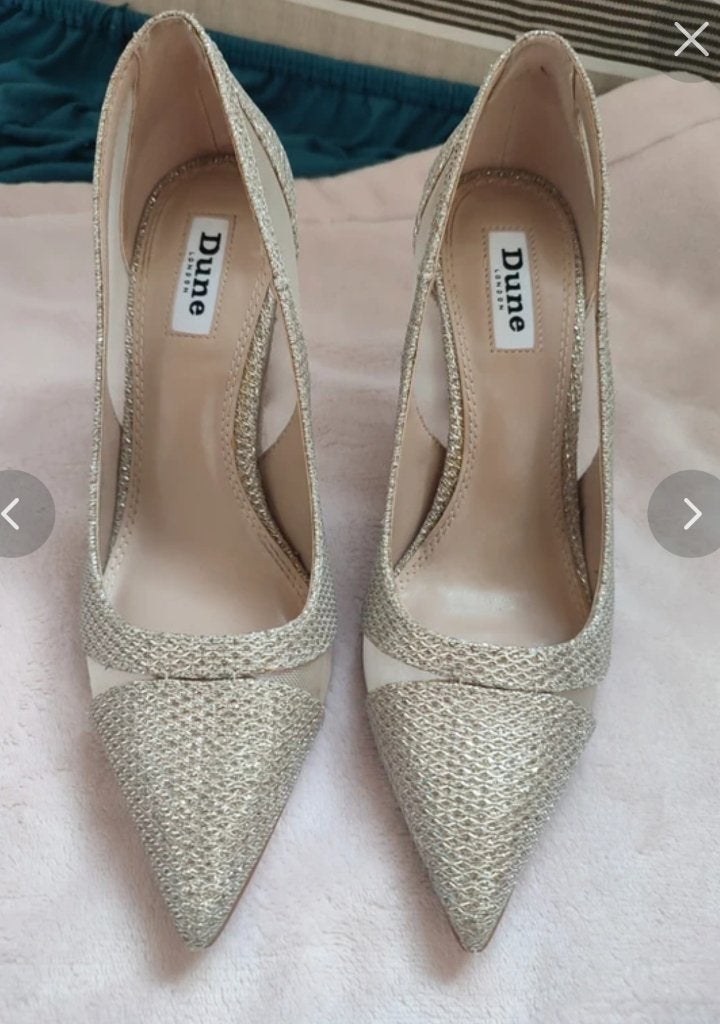 Dune London light Gold pumps, Pumps, Overige kleuren, Dune lomdon, Ophalen of Verzenden
