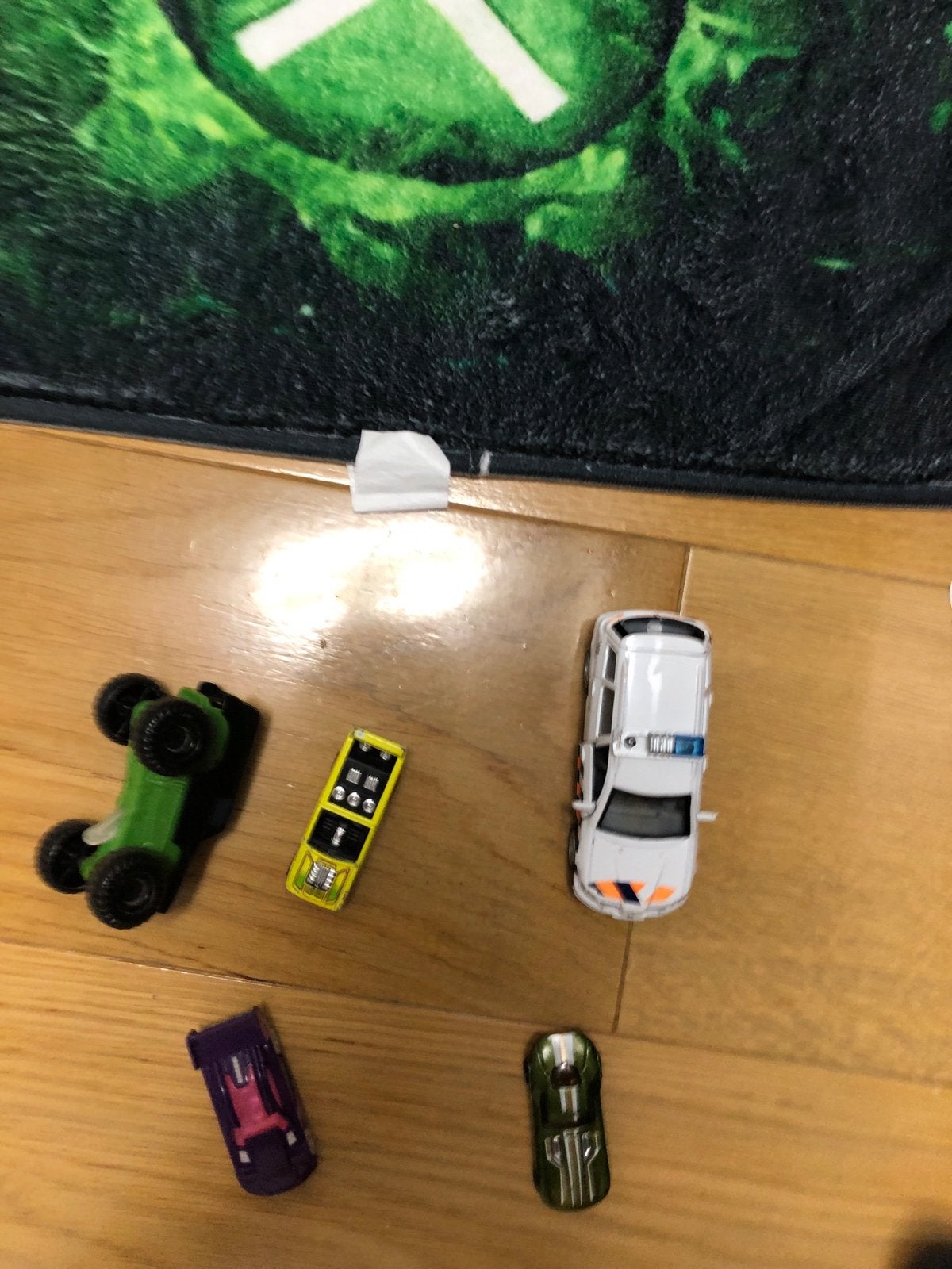 Set van 5 speelgoedauto's (Matchbox/Hot Wheels), Ophalen of Verzenden, Gebruikt