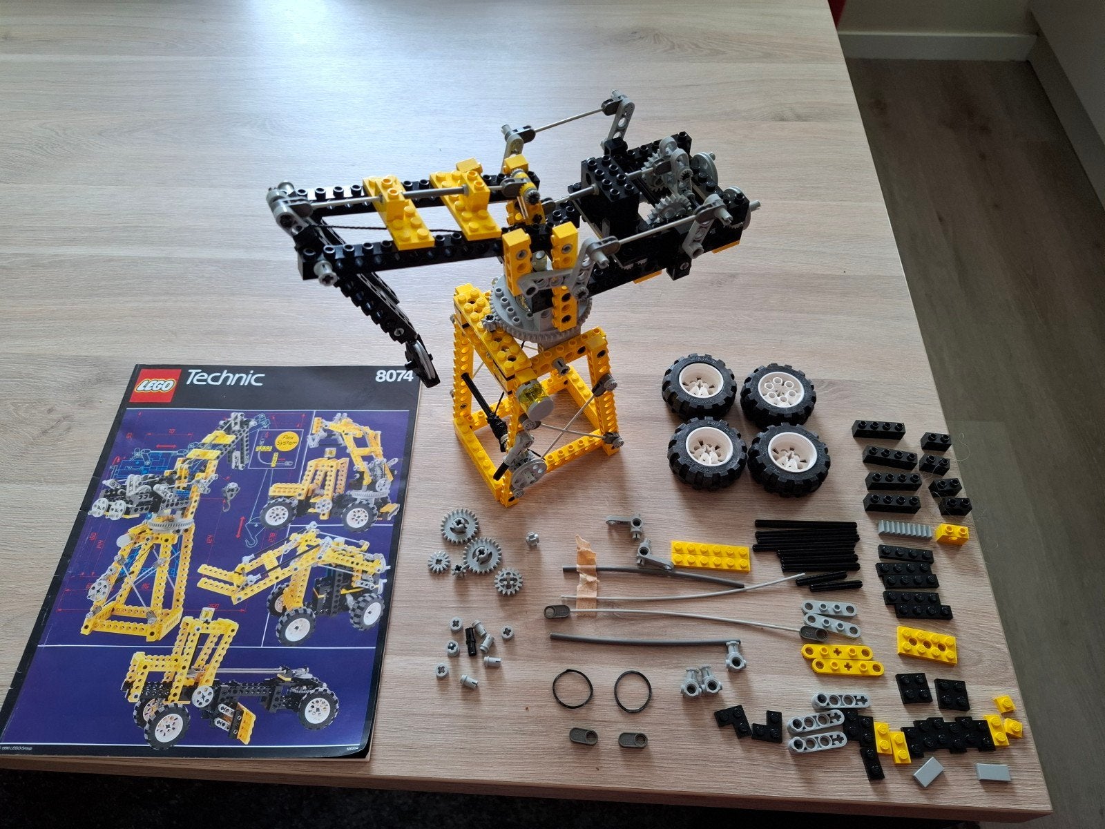 lego technic 8074, Ophalen of Verzenden, Gebruikt