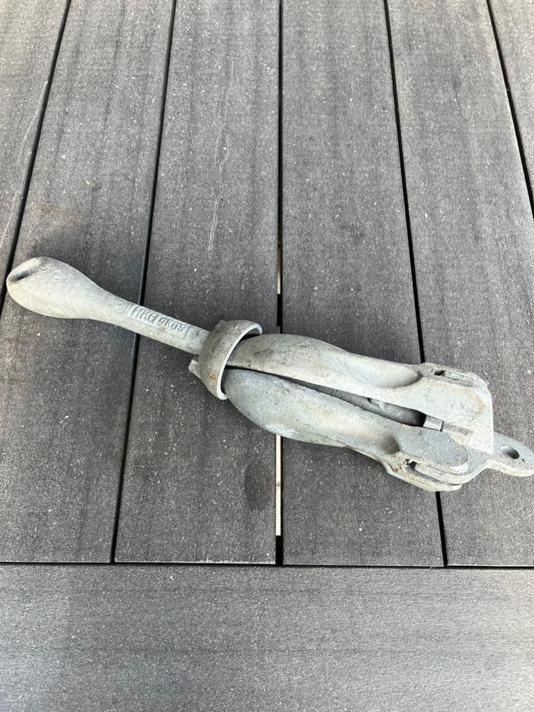 Bootanker 4 kg opvouwbaar, Ophalen, Gebruikt, Overige typen