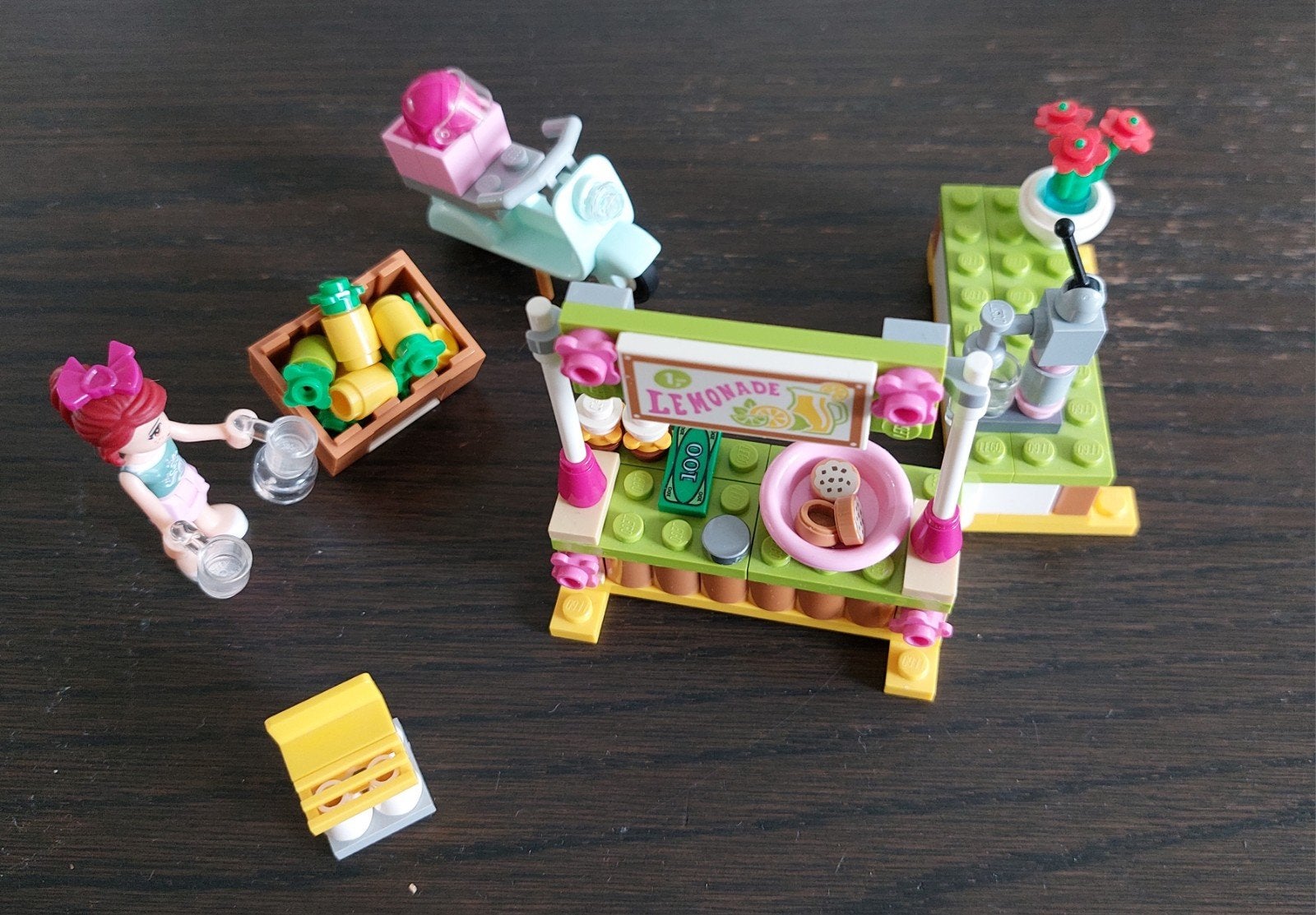 Lego Friends 41027 Mia's Limonadekraam, Ophalen, Compleet, Gebruikt, Lego