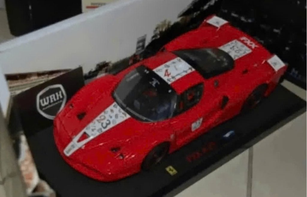 1:18 Ferrari FXX #23 Hotwheels elite in box WRH, Hobby en Vrije tijd, Verzenden, Zo goed als nieuw, Auto, Hot Wheels