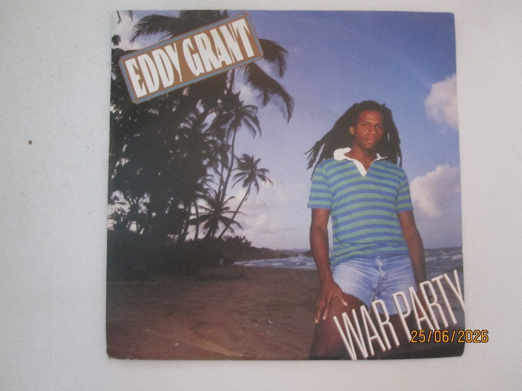 EDDY GRANT - war party - vinyl 7`, Ophalen of Verzenden, Gebruikt