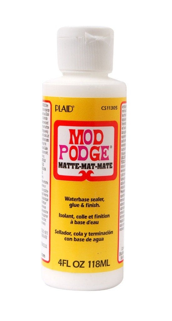 Mod Podge mat decoupage laklijm flesje 118 ml, ., Overige thema's, Overige typen, Nieuw