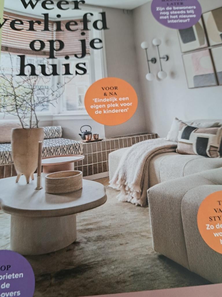 VT wonen  2 jaargangen 2023/2024, Ophalen of Verzenden, Zo goed als nieuw, Interieur en Design