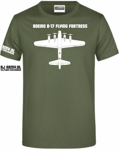 ww2 Boeing B-17 Flying Fortress boven DH, Ophalen of Verzenden, Overige soorten, Overige gebieden, Kleding of Schoenen