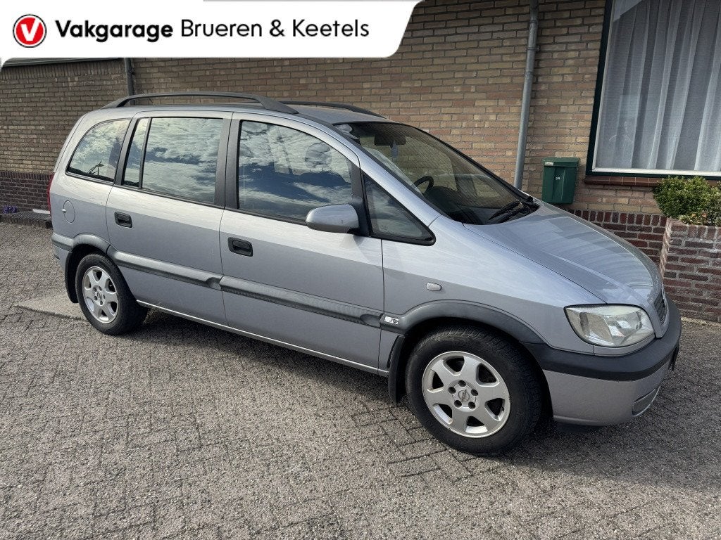 Opel Zafira 1.8-16V Elegance (bj 2001), 125 pk, Origineel Nederlands, Bedrijf, Traction-control