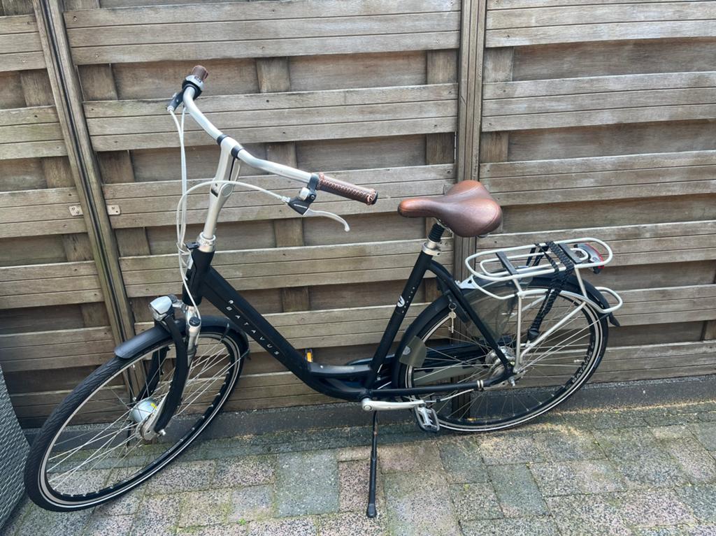Batavus Monaco damesfiets, Fietsen en Brommers, Fietsen | Dames | Damesfietsen, Ophalen, Gebruikt, Batavus, Versnellingen