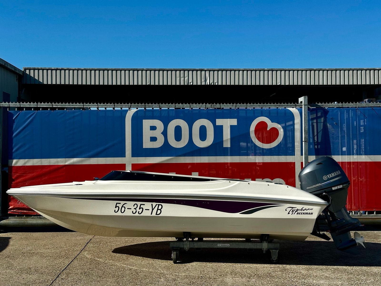 Beekman Typhoon Yamaha F60FET (2018), Watersport en Boten, Ophalen, 60 pk, Met afstandsbediening, Beekman