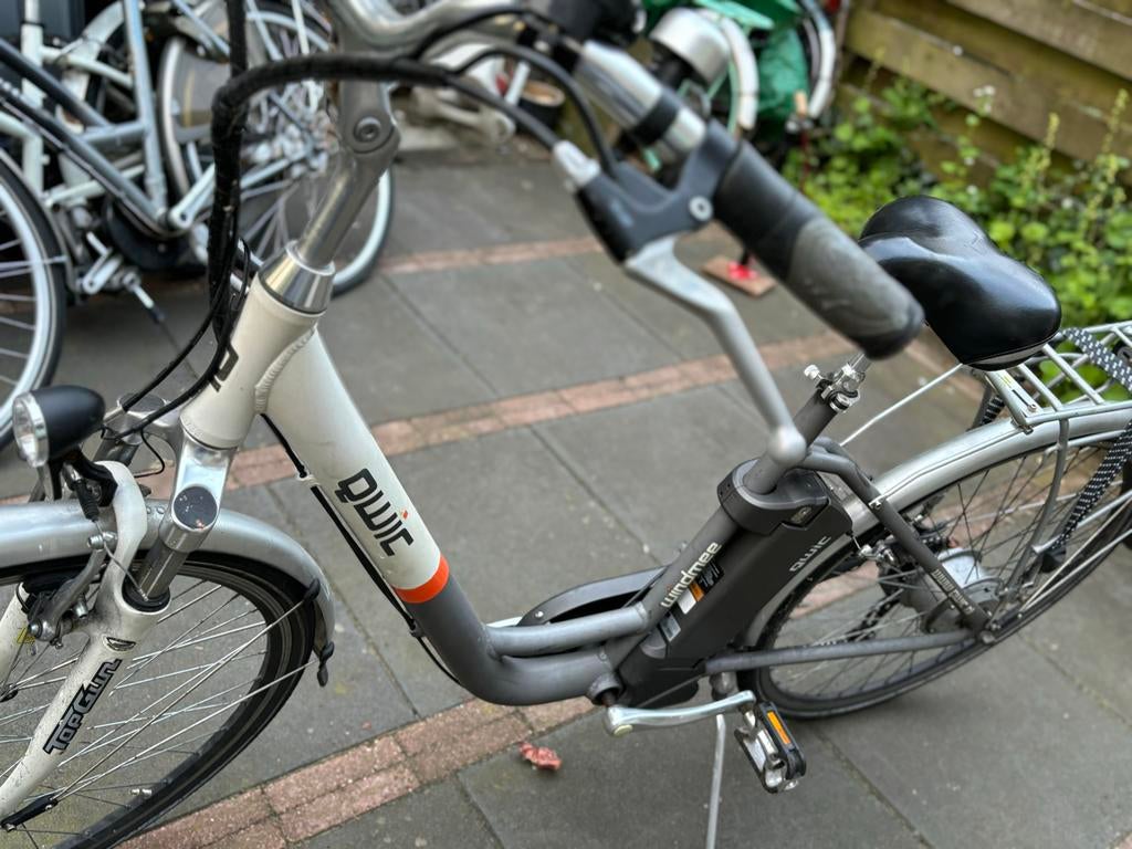 Qwic Windese elektrische fiets - Gebruikt, Fietsen en Brommers, Elektrische fietsen, Qwic, Gebruikt, Ophalen of Verzenden, 51 tot 55 cm