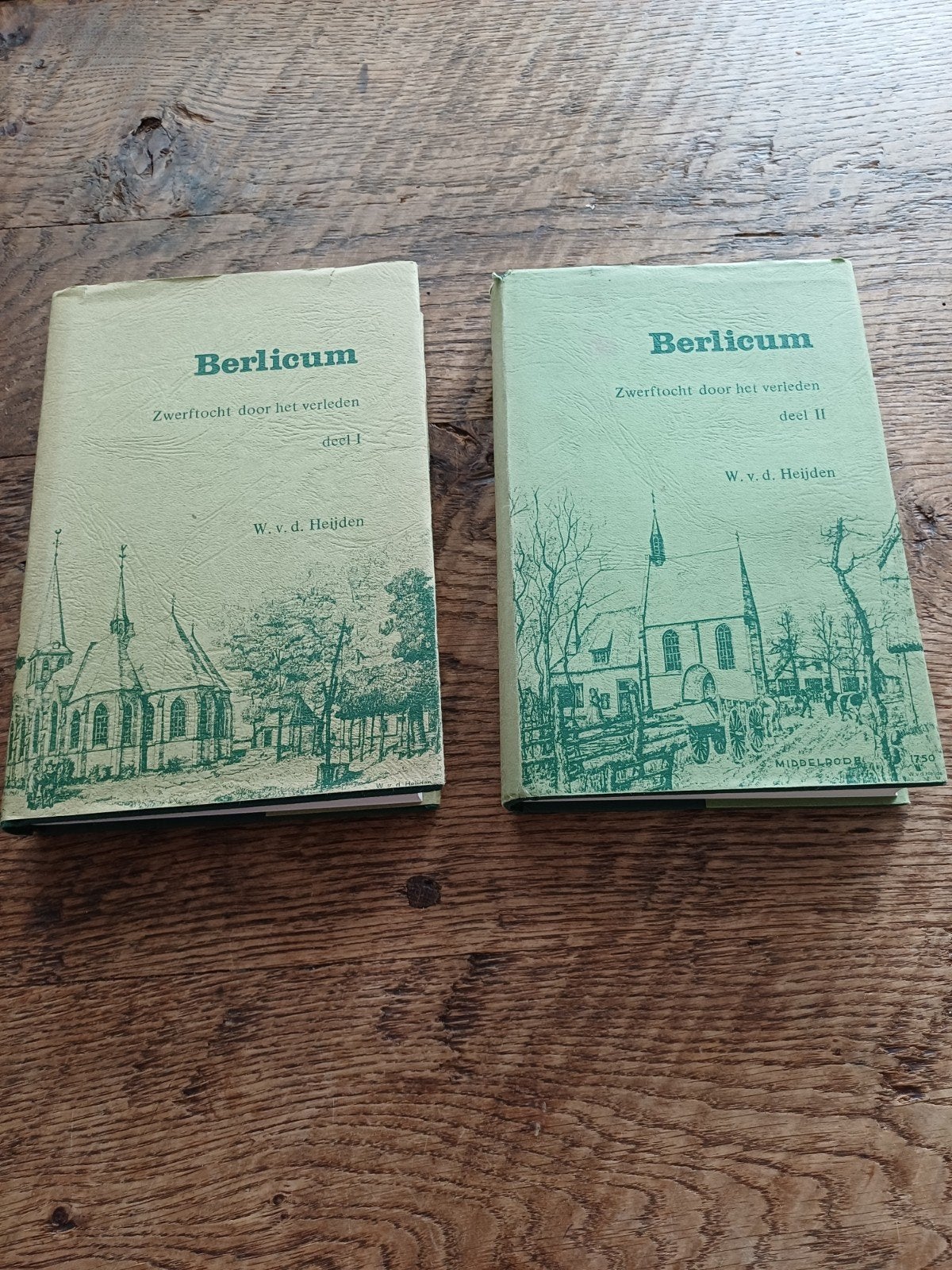 Berlicum  Zwerftocht  door het verleden deel 1  en deel 2, Ophalen of Verzenden