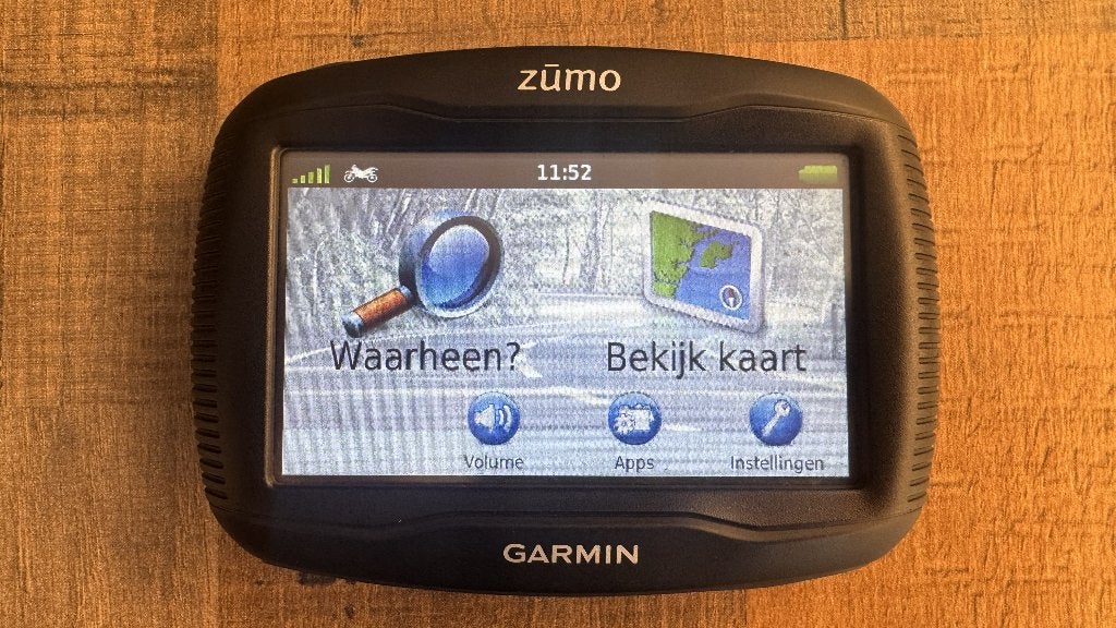 Garmin Zumo 390LM Motorfiets Navigatiesysteem, Motoren, Ophalen of Verzenden, Zo goed als nieuw