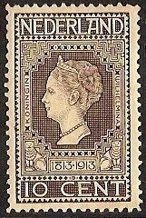 Nederland NVPH nr 93 postfris Jubileum 1913, Ophalen of Verzenden, T/m 1940, Postfris