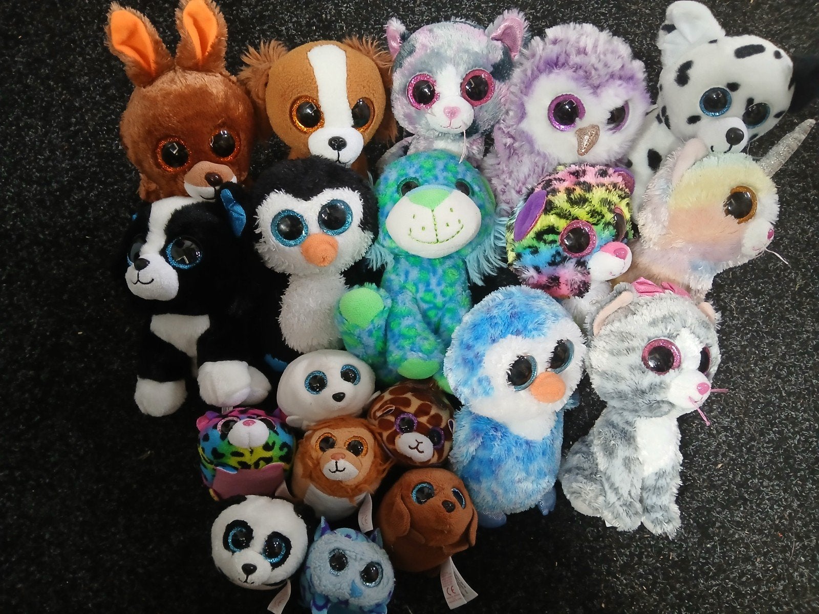 Ty binie knuffels, Kinderen en Baby's, Speelgoed | Knuffels en Pluche, Gebruikt, Overige typen, Ophalen of Verzenden, Meerkleurig
