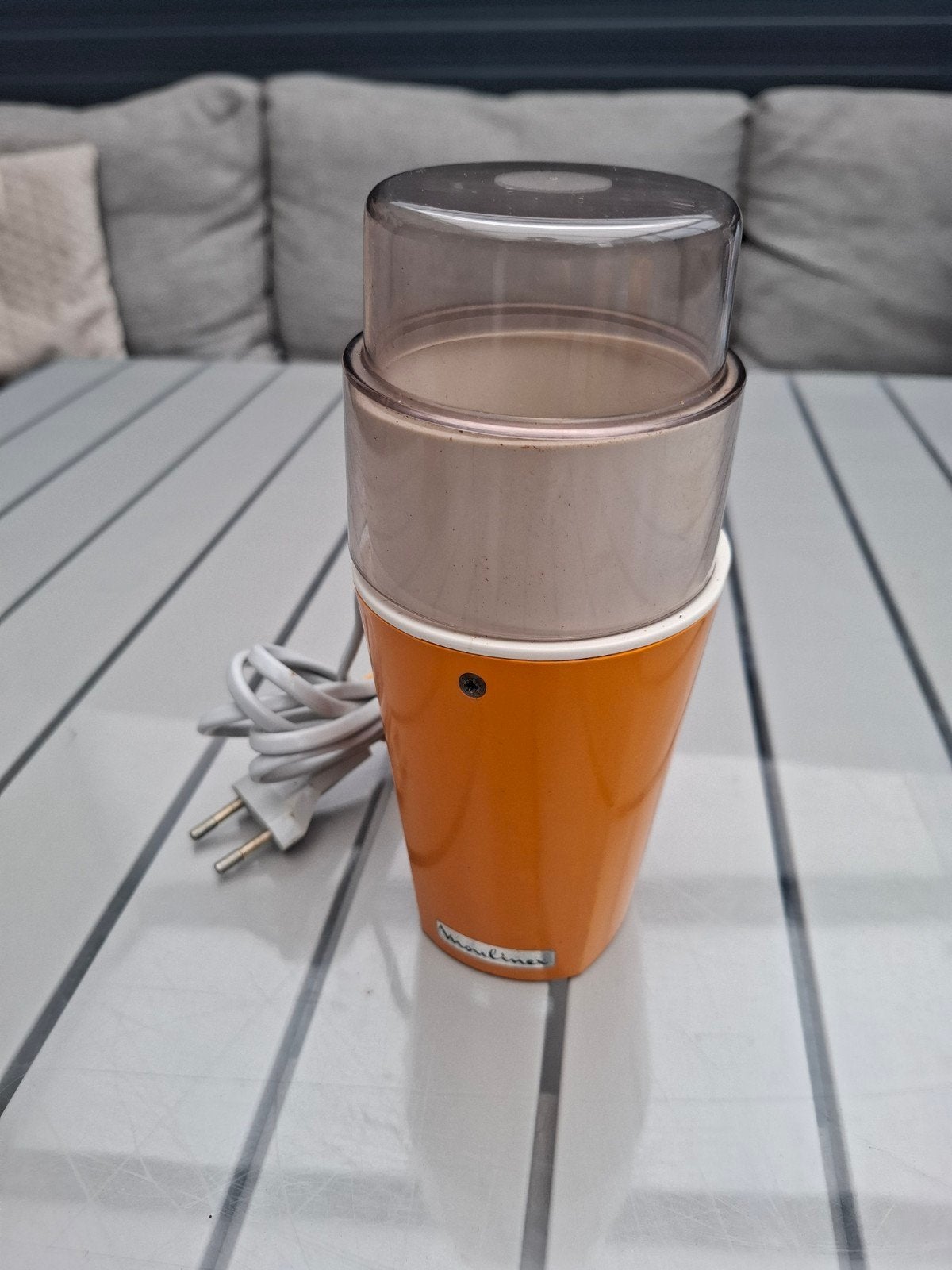Vintage Moulinex Koffiemolen Type 299.2.00 - Oranje, Ophalen