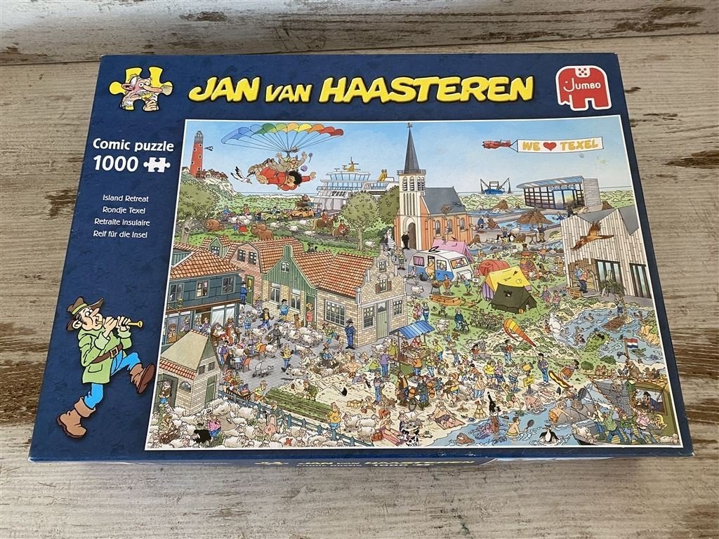 jan van haasteren - rondje texel 1000 stuks [s950]