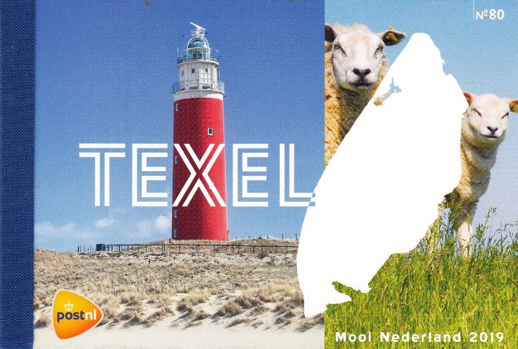 Nederland- 2019- Prestigeboekjes 80 t/m 84 - Waddeneilanden, Postzegels en Munten, Verzenden, Na 1940, Postfris