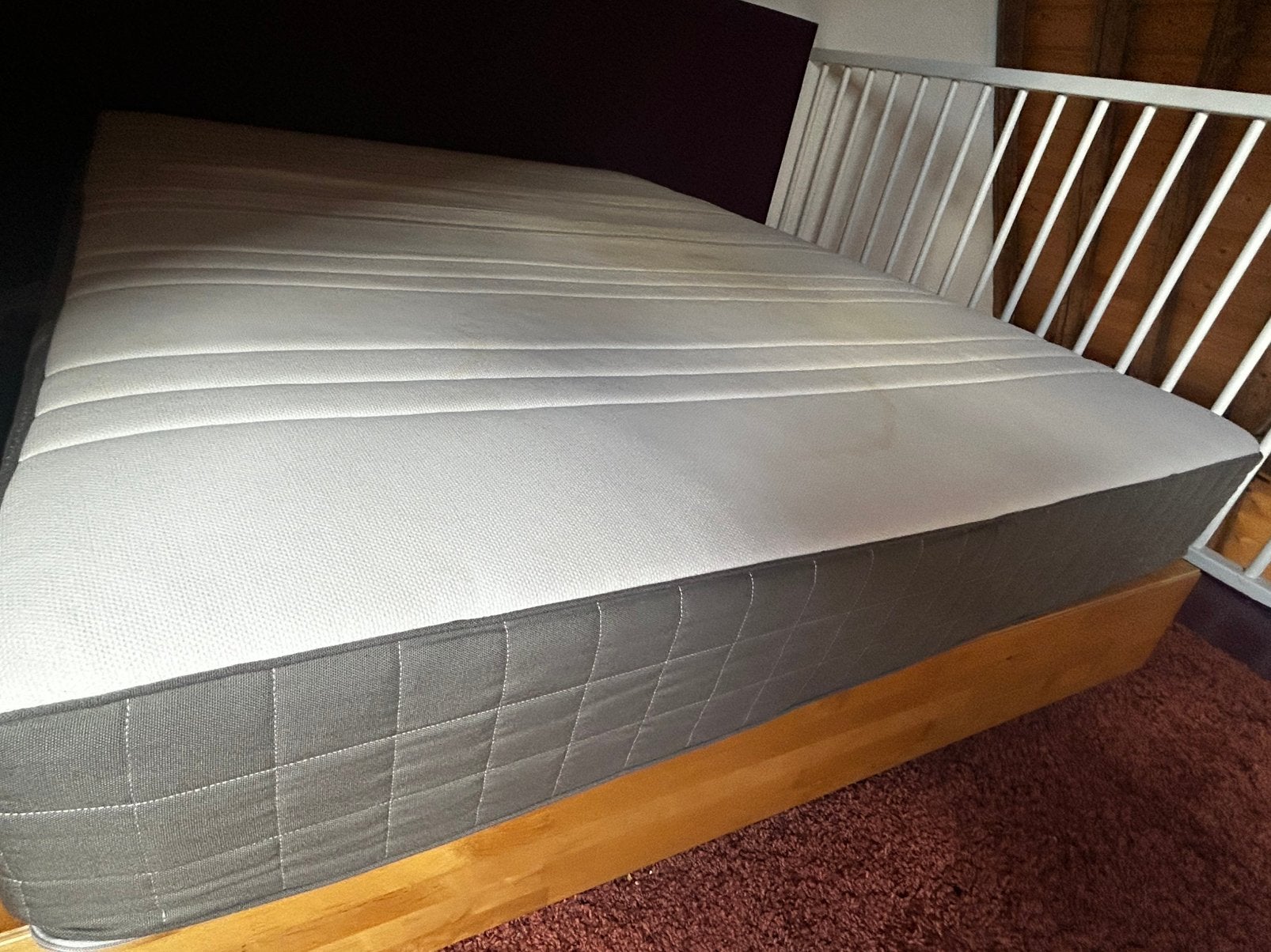 Gaaf ikea bed + evt matras, Tweepersoons, Ophalen of Verzenden, Zo goed als nieuw, 200 cm
