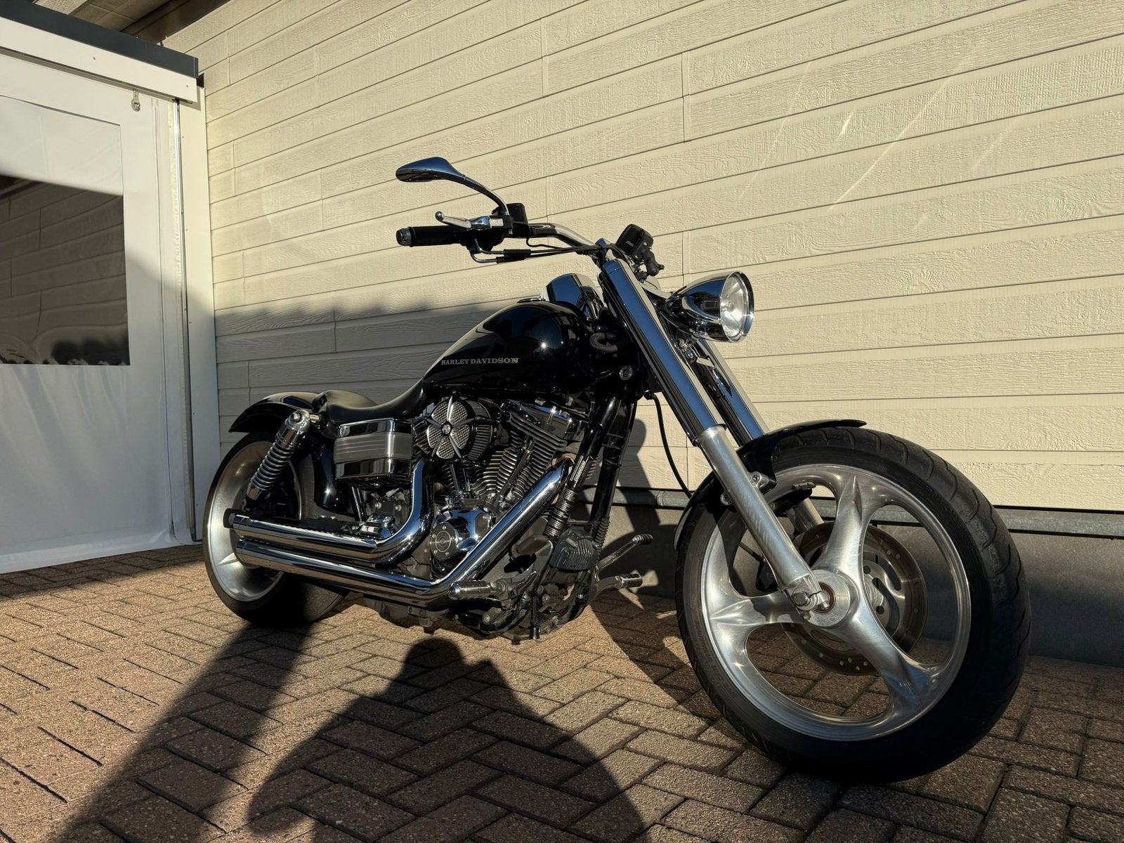 Harley Davidson Dyna wide glide, 2 cilinders, 1600 cc, Gebruikt, Particulier