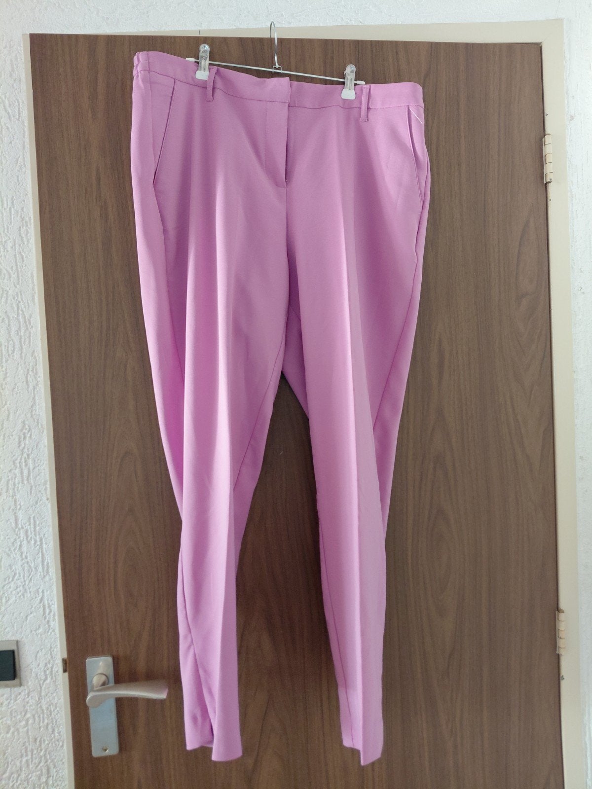 MS Mode roze pantalon maat 46, Maat 46/48 (XL) of groter, Ophalen of Verzenden, Zo goed als nieuw, Lang