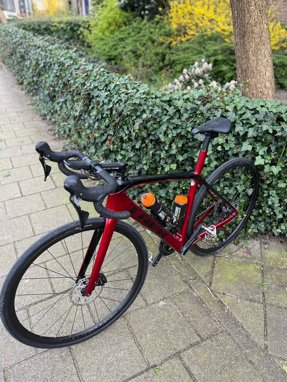 Trek Domane SL 5 (2021) framemaat 52, 28 inch, Carbon, 49 tot 53 cm, Zo goed als nieuw
