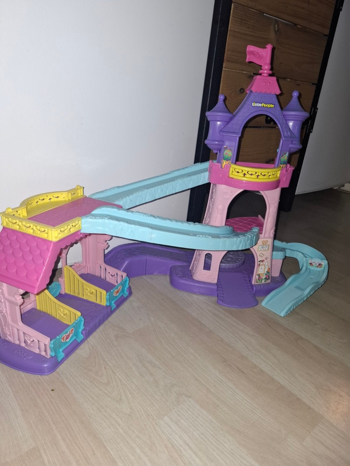 Fisher-Price Klip Klop Kasteel - Vintage Speelset, Ophalen, Gebruikt, Speelset, Met licht