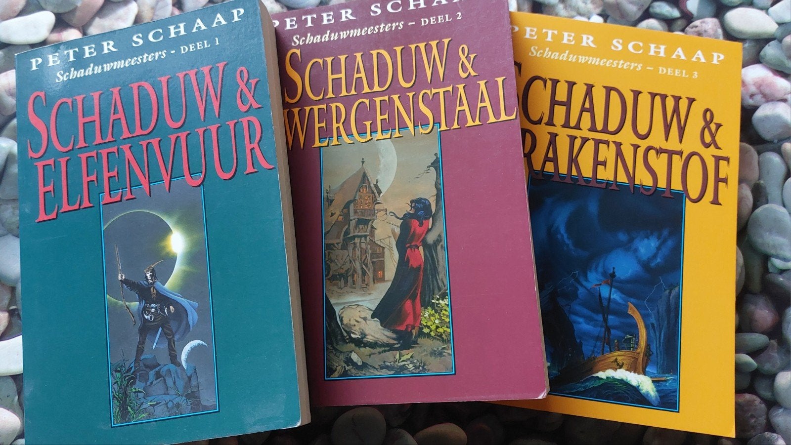 Schaduwmeesters Trilogie - Peter Schaap (3 boeken), Ophalen of Verzenden, Gelezen, Peter Schaap
