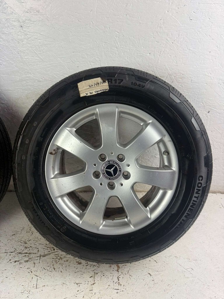Originele Mercedes R-Klasse ML GLK velgen 17" 5x112 W251, Niet ingevuld, Gebruikt, Banden en Velgen, Niet ingevuld
