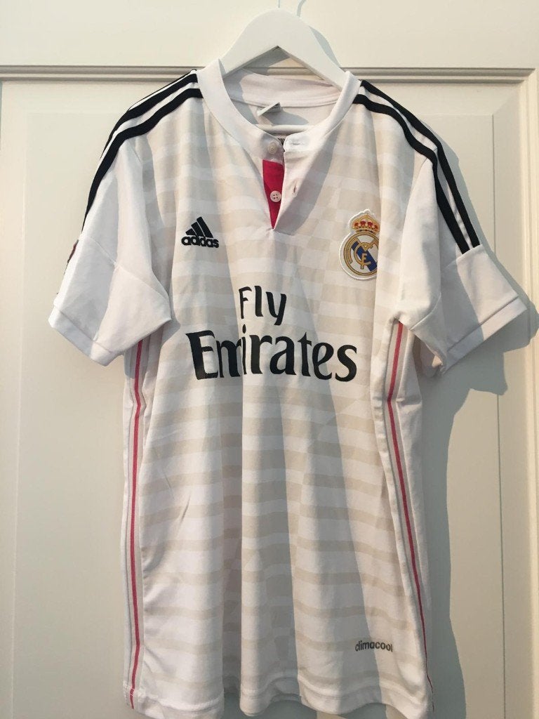 #VSM53 Voetbalshirt James (Real Madrid) te koop!! M, Maat M, Verzenden, Zo goed als nieuw, Shirt