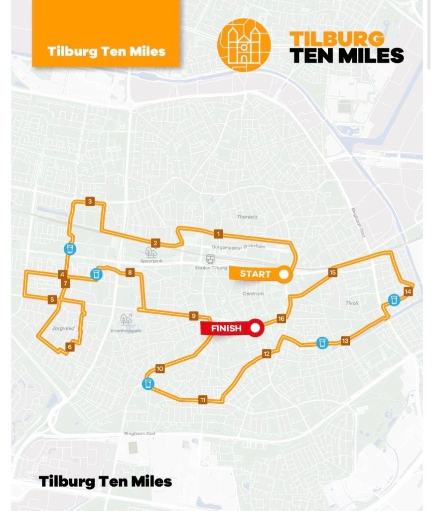 Tilburg Ten Miles ticket, Sport en Fitness, Overige merken, Overige typen, Nieuw, Ophalen of Verzenden