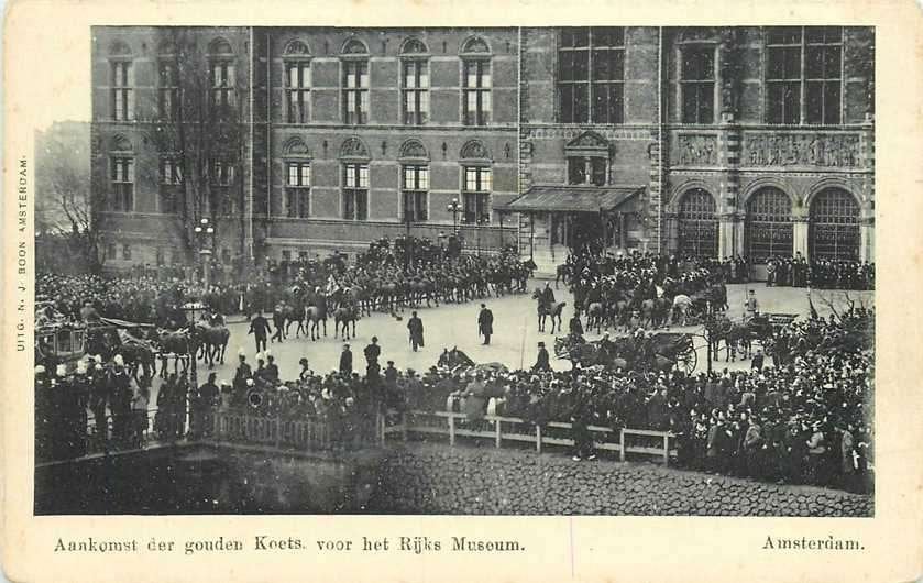 380-609-013 Amsterdam Rijksmuseum, Verzenden, Voor 1920, Noord-Holland