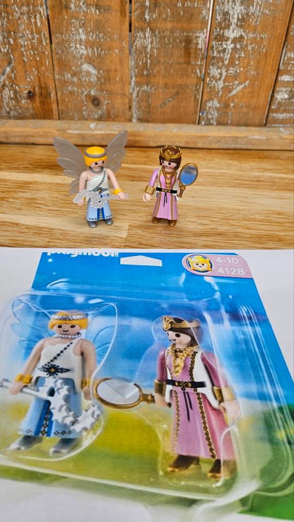 Playmobil 4128 Duopack Prinsessen, Kinderen en Baby's, Speelgoed | Playmobil, Ophalen of Verzenden, Zo goed als nieuw, Complete set