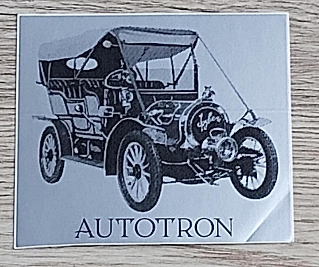 Sticker AUTOTRON, Ophalen of Verzenden, Zo goed als nieuw, Overige typen