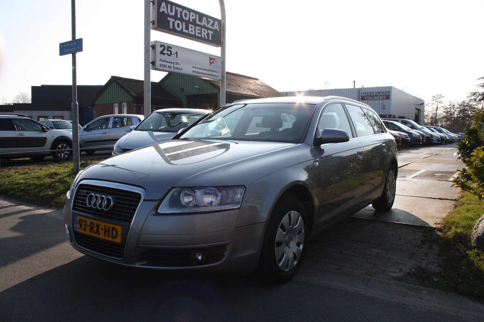 Audi A6 Avant 2.4 Pro Line *EXPORT*ZO MEE...*INRUILKOOPJE..., Auto's, Stof, Zwart, Euro 4, Zilver of Grijs