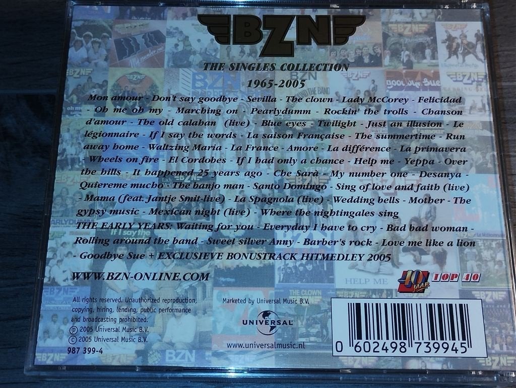 BZN - The Singles Collection 1965-2005 [3 CD], Ophalen of Verzenden, Zo goed als nieuw