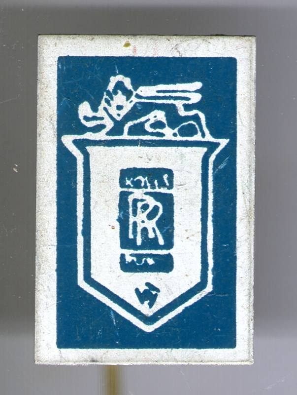 Rolls Royce blauw op blik auto speldje ( C_218), Ophalen of Verzenden, Zo goed als nieuw, Transport, Speldje of Pin