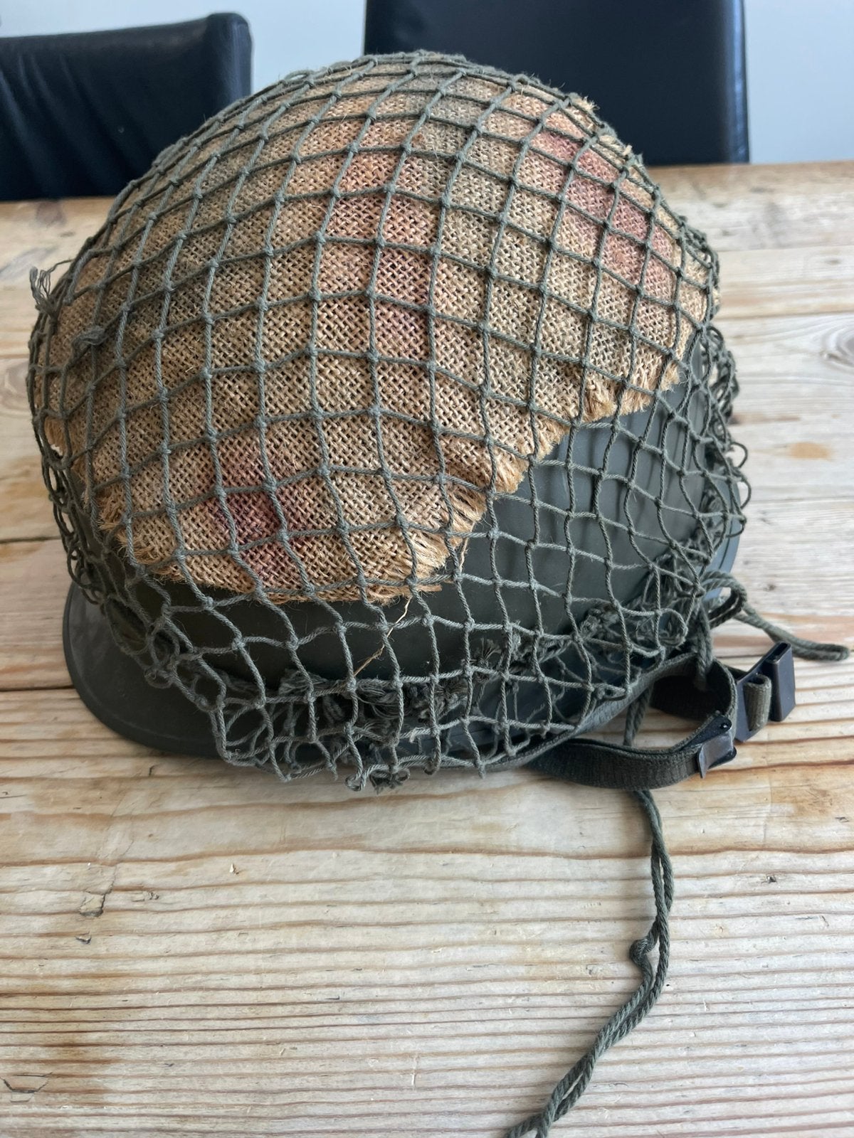 Oude in zeer goede staat verkerende legerhelm leger helm, Ophalen, Landmacht, Nederland, Helm of Baret