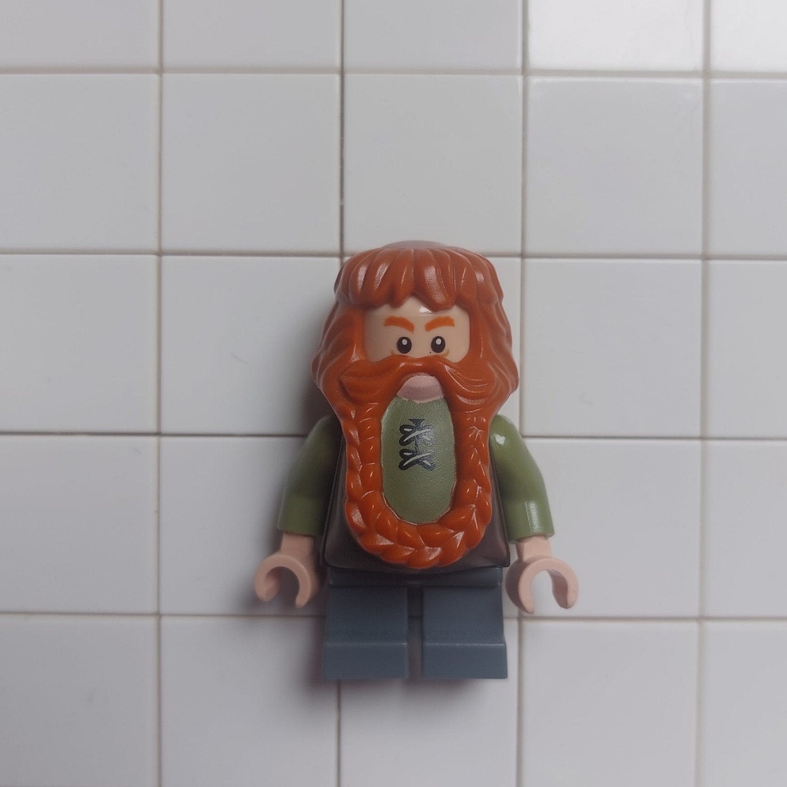 LEGO Lord of the Rings Minifig - Bombur the Dwarf - lor051, Ophalen of Verzenden, Zo goed als nieuw