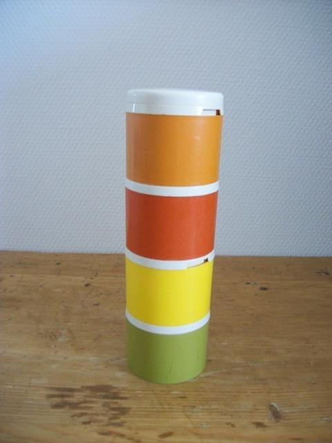 Tupperware Kruidenpotjes, Torentje, retro ), Ophalen of Verzenden, Gebruikt, Overige typen
