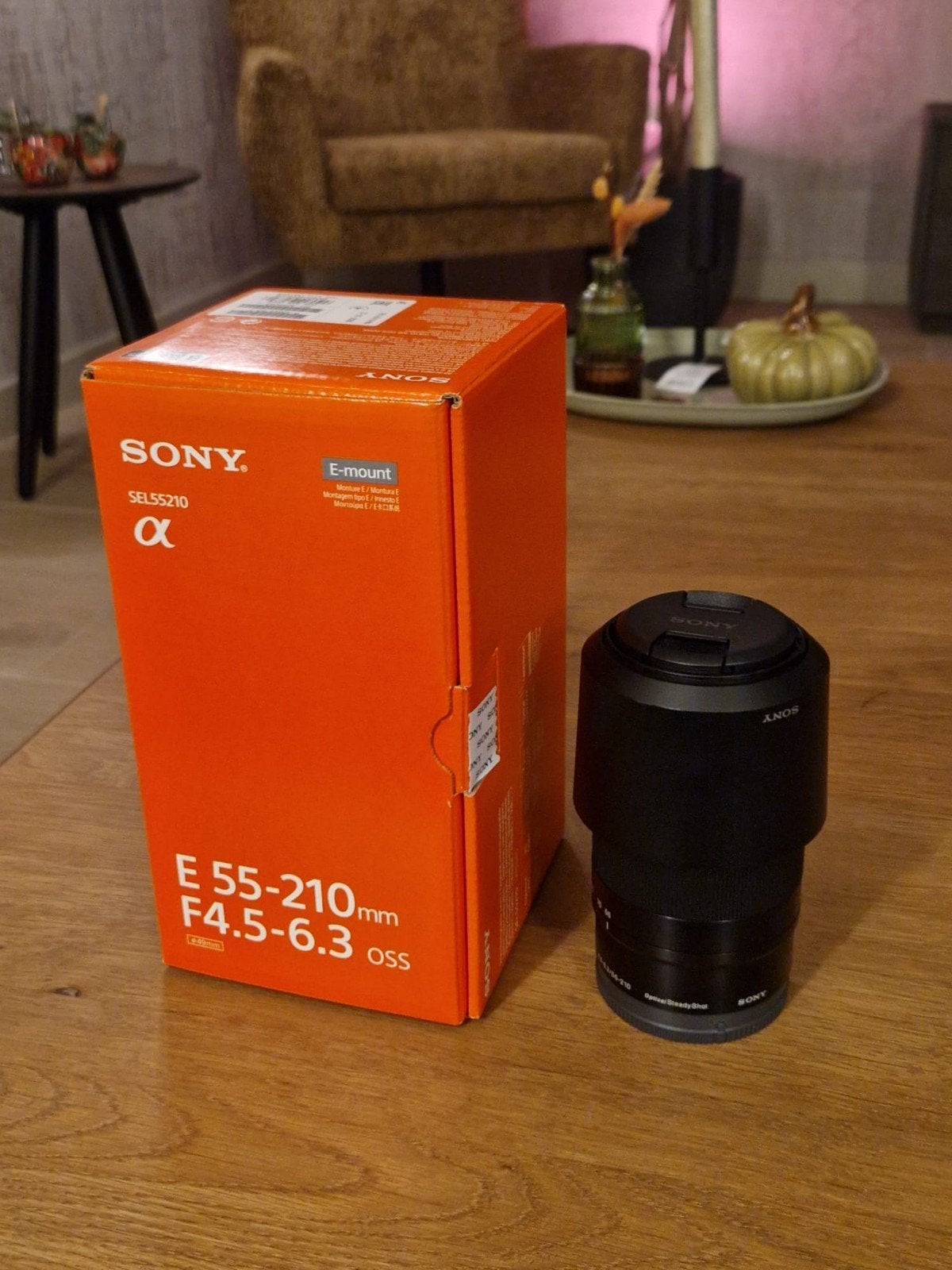 Sony E 55-210mm F4.5-6.3 OSS Telelens voor E-mount, Sony E-mount, Sony, Zoom, Zo goed als nieuw