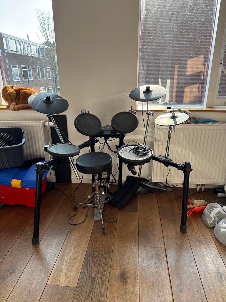 Roland TD-4 V-Drums elektronisch drumstel, Muziek en Instrumenten, Drumstellen en Slagwerk, Ophalen, Gebruikt, Roland, Elektronisch