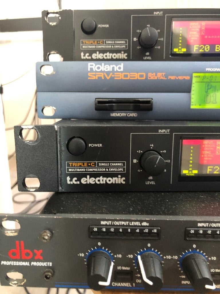 TC Electronic Triple C multiband compressor & envelope (2X), Muziek en Instrumenten, Effecten, Ophalen of Verzenden, Gebruikt